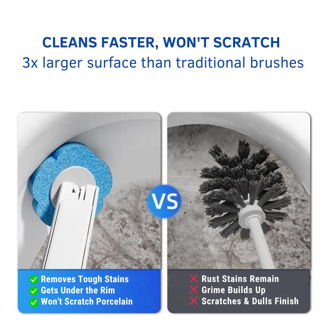 FloraClean™ Disposable Toilet Brush