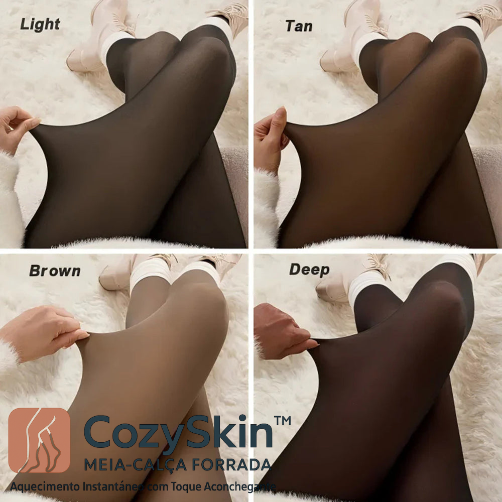 CozySkin™ Medias Térmicas Forradas Comodidad Suave