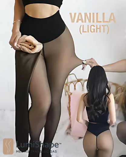 LumiShape™ Medias Translúcidas Figura Más Delgada al Instante